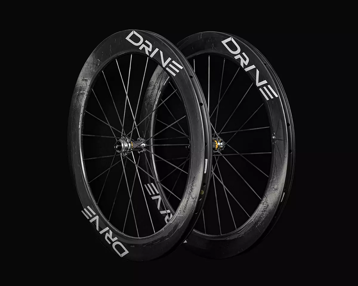 Elitewheels DRIVE 65mm Aerodynamic ultralight bike wheels 2