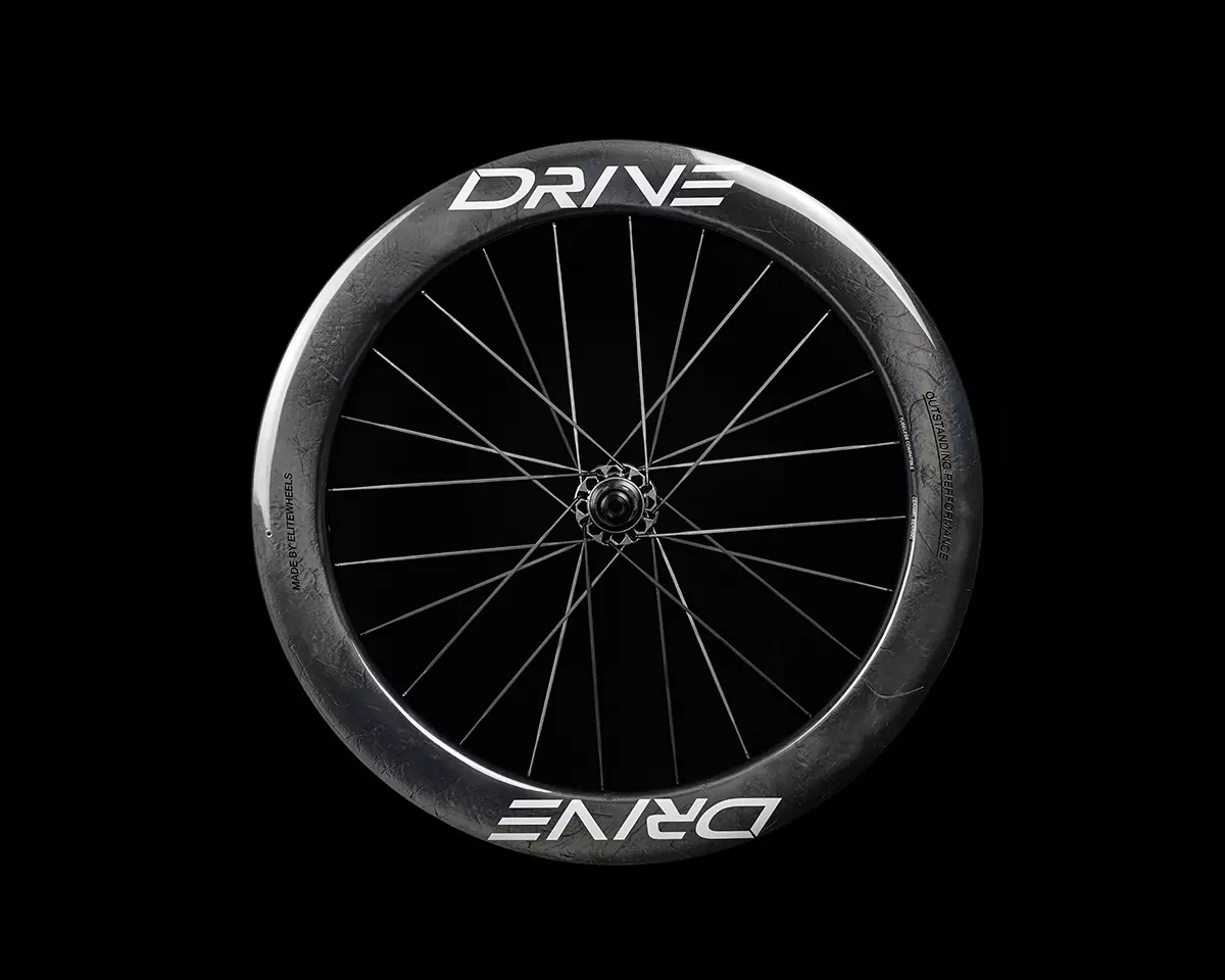 Elitewheels DRIVE 65mm Aerodynamic ultralight bike wheels 3