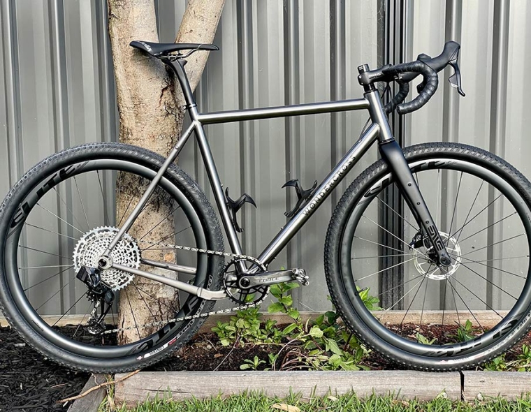 Wondercross Wanderer titanium bike Oscar Atuesta-1